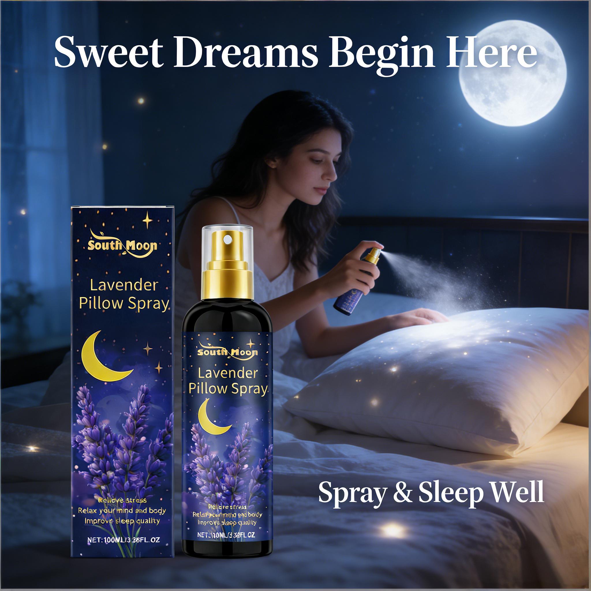 Lavender Pillow Spray - Semprotan Tidur Lavender untuk Bantal Meredakan