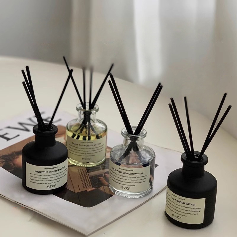 Home Fragrance Jasmine Diffuser - Set Aromaterapi Tanpa Api 50ml Minyak