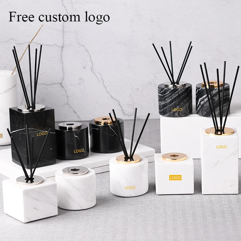 Botol Aromaterapi Marmer Tanpa - Home Fragrance Luxury ulasan dan harga