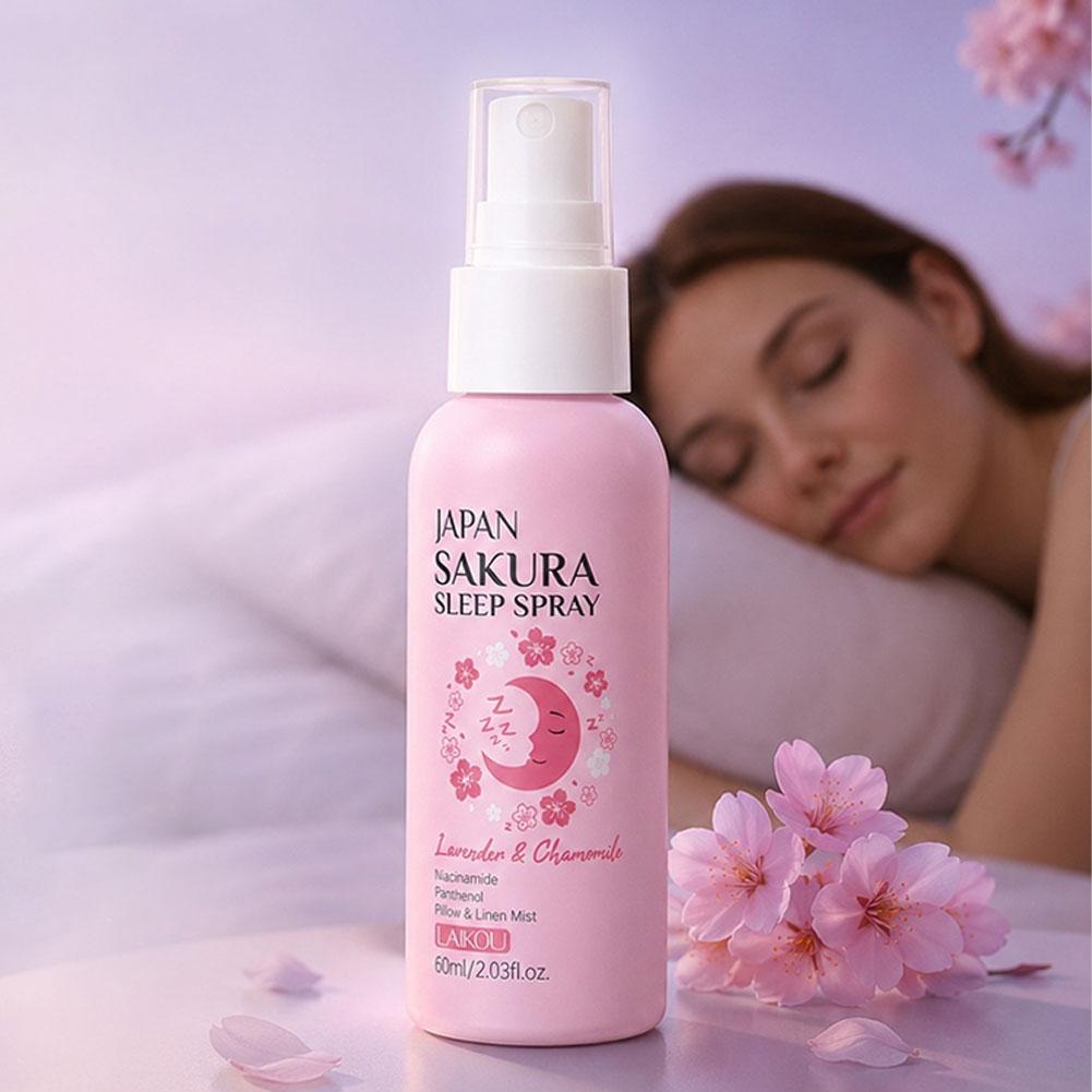 LAIKOU Cherry Sleep Pillow Spr - Lavender Pillow Spray ulasan dan harga