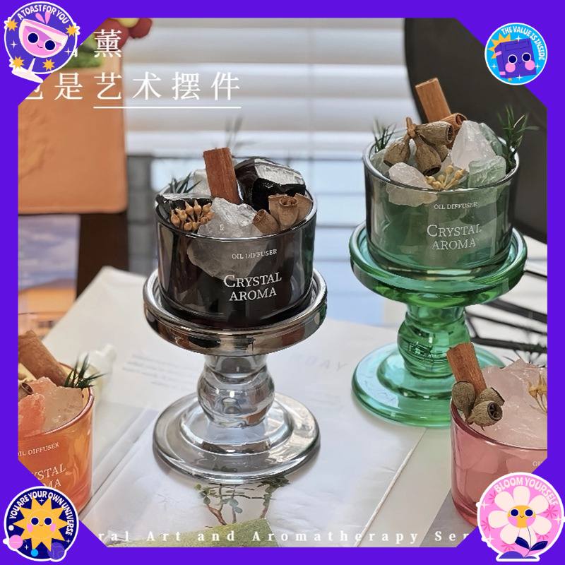 Kristal alami, batu mentah, ba - Home Fragrance Lavender ulasan dan harga