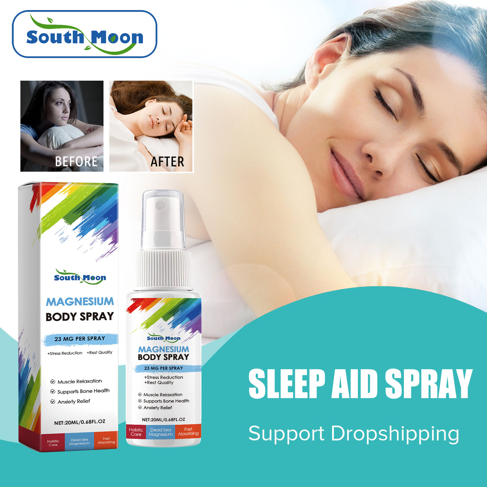 Perawatan Insomnia bulan Selat - Lavender Pillow Spray ulasan dan harga
