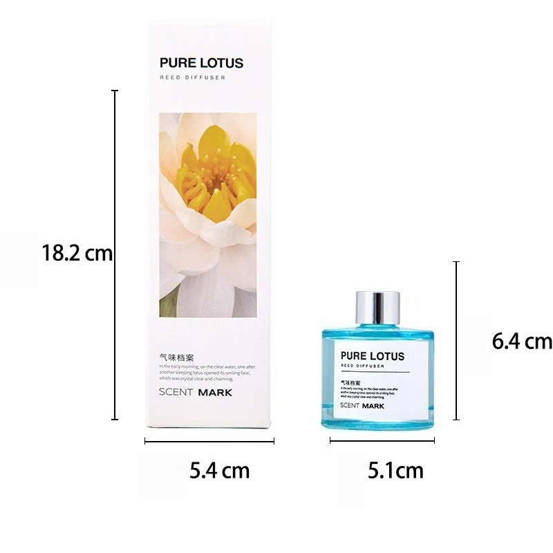 Set Reed Diffuser 50ML Aroma L - Home Fragrance Jasmine Diffuser ulasan dan harga