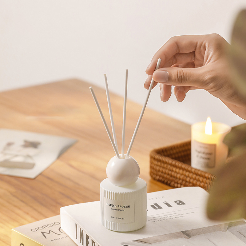 50Ml Set Penyebar Buluh Melati - Home Fragrance Jasmine Diffuser ulasan dan harga