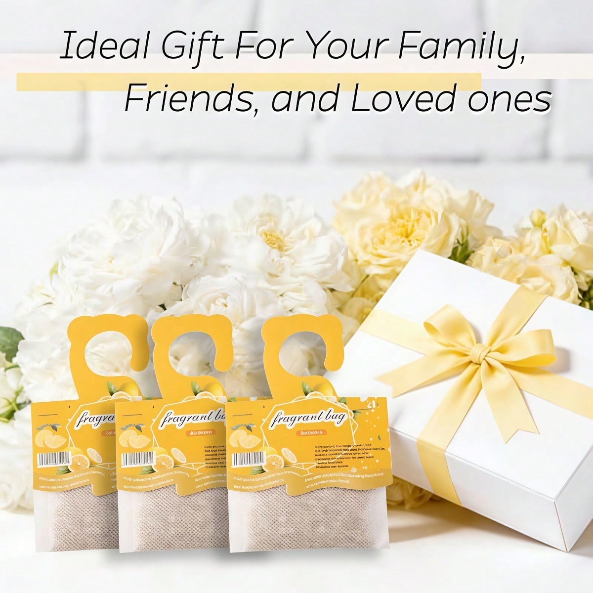 Kantong Pewangi Lemon Gantung, - Home Fragrance Verbena ulasan dan harga